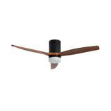 Ventilador de techo con luz Gaute Black