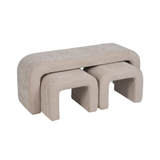 Juego de puffs Trois