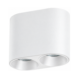 Aplique de techo Twin White