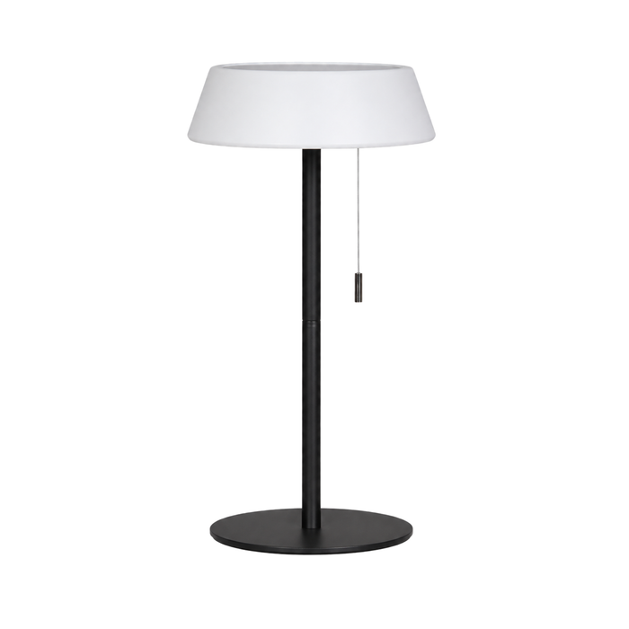 Lámpara de mesa solar Summer Black