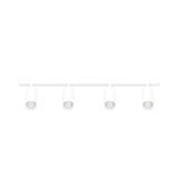 Aplique de techo 4 focos Brais White
