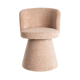 Sillón giratorio Dara Pink