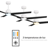 Ventilador de techo ANNE 127 con luz blanco