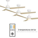 Ventilador de techo ANNE 127 con luz blanco