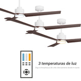 Ventilador de techo ANNE 127 con luz blanco