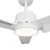 Ventilador de techo ANNE XL 160 con luz marrón óxido