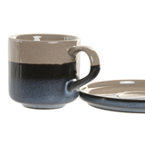 Juego de taza y plato Orilla