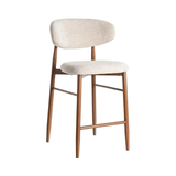Taburete medio Hug Beige