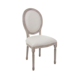Silla Louis XV Beige