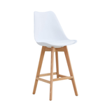 Taburete medio Rett White