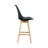 Taburete medio Rett Black