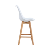Taburete medio Rett White