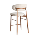 Taburete medio Hug Beige