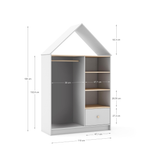 Armario infantil House White
