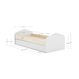 Cama Tori White
