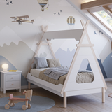 Cama infantil Tipi White