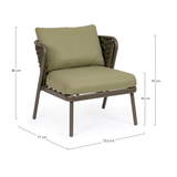Sillón exterior Pesto