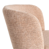 Sillón giratorio Dara Pink