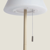 Lámpara de mesa solar Summer Beige