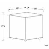 Mesa auxiliar LED Square