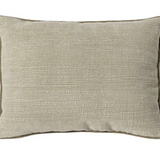 Cojín rectangular verde