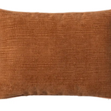 Cojín rectangular ocre