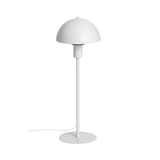 Lámpara de mesa metal blanco
