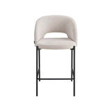 Taburete medio alto Kronos Beige