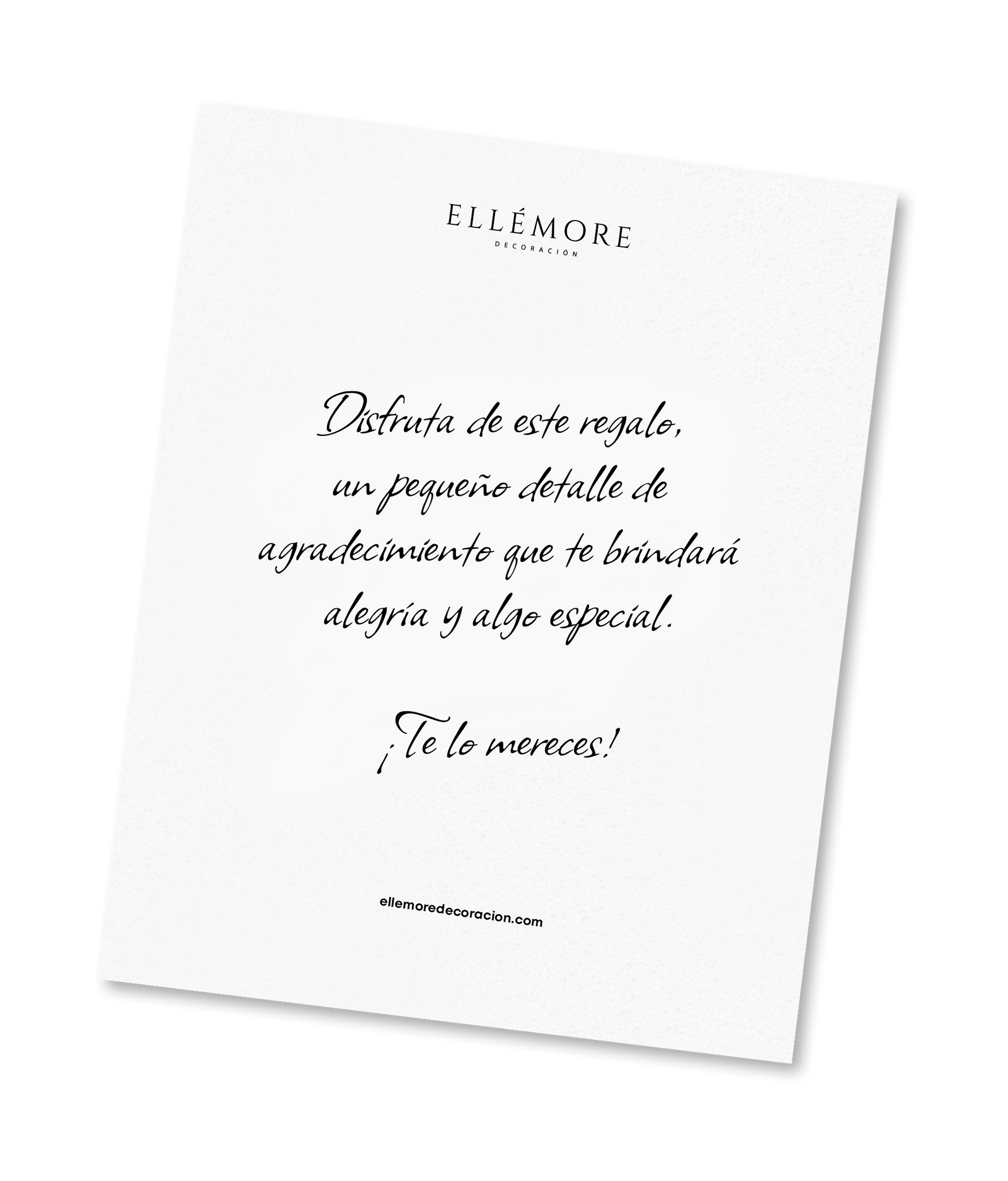 Tarjeta regalo