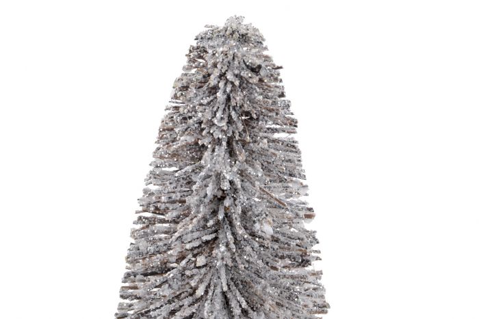 Árbol nevado