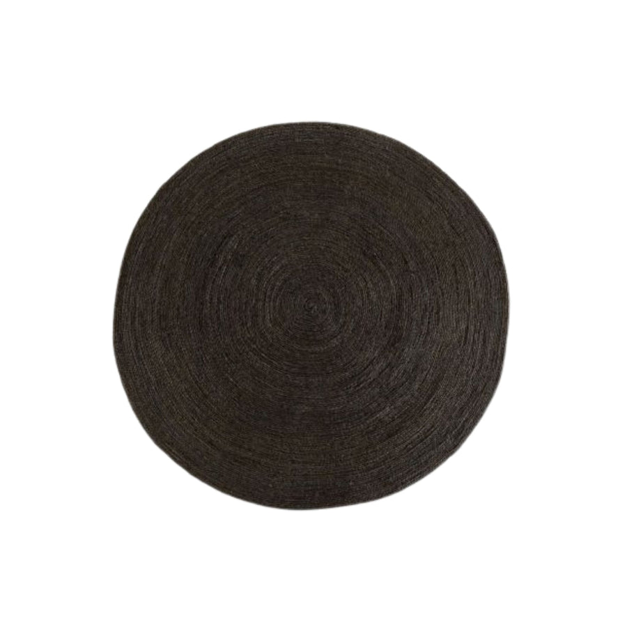 Alfombra Neiyyur Black Ø 160